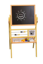 Ikonka Art.KX3825 Chalkboard dry erase board 30x56x90 peach