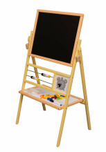 Ikonka Art.KX3825 Chalkboard dry erase board 30x56x90 peach