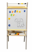 Ikonka Art.KX3823 Dry-erase chalkboard 4540x100 grey-poppy
