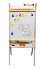 Ikonka Art.KX3823 Dry-erase krīta tāfele 4540x100 pelēka-poppy