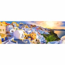 TREFL panoramic puzzle Santorini 1000 pcs