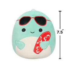 SQUISHMALLOWS W18 Plīša rotaļlieta, 19 cm
