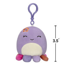 SQUISHMALLOWS Piespraužama plīša rotaļlieta, 8 cm, W18