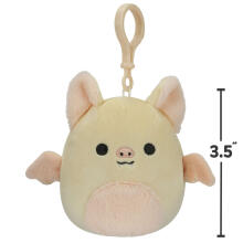 SQUISHMALLOWS Piespraužama plīša rotaļlieta, 8 cm, W18