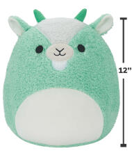 SQUISHMALLOWS W18 Fuzz-A-Mallows Plīša rotaļlieta, 30 cm