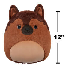 SQUISHMALLOWS W18 Fuzz-A-Mallows Plīša rotaļlieta, 30 cm