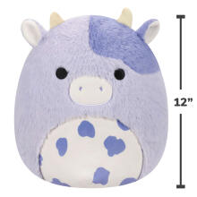 SQUISHMALLOWS W18 Fuzz-A-Mallows Plīša rotaļlieta, 30 cm
