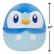 SQUISHMALLOWS Pokemon plīša rotaļlieta Piplup, 25 cm