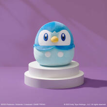 SQUISHMALLOWS Pokemon plīša rotaļlieta Piplup, 25 cm