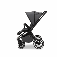 Moon Resea + 2/1 Art.158856 Anthrazit Black Matt Bērnu universālie kulbu/sporta ratiņi 2 vienā
