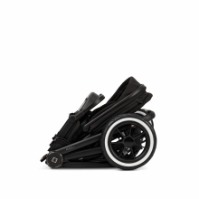 Moon Resea + 2/1 Art.158857 Black Matt Bērnu universālie kulbu/sporta ratiņi 2 vienā