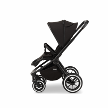 Moon Resea + 2/1 Art.158857 Black Matt Bērnu universālie kulbu/sporta ratiņi 2 vienā
