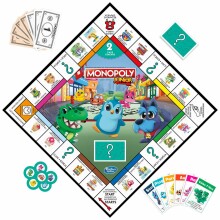MONOPOLY Board game Junior 2 Games In 1 (in Latvian and Estonian lang.)