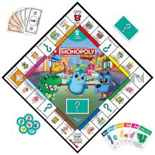 MONOPOLY Galda spēle "Junior 2 Games In 1" (latviešu un igauņu val.)