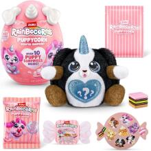 RAINBOCORNS plīša rotaļlieta ar piederumiem Puppycorn Surprise, 9298