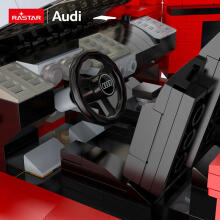 RASTAR 1:14 mēroga modeļa automašīna AUDI R8 Spyder Bricks, 93800