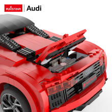 RASTAR 1:14 mēroga modeļa automašīna AUDI R8 Spyder Bricks, 93800