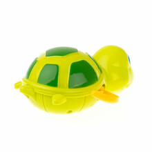 Ikonka Art.KX7220_2 Žalias prisukamas vandens vėžlys vonios žaislas