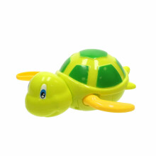 Ikonka Art.KX7220_2 Green screw-on water turtle bath toy