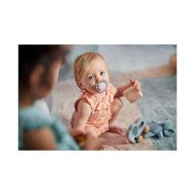 Philips Avent Ultra Air Art.SCF085/24 Silikona knupīši ar uzrakstu 0-6 mēn. BPA Free (2 gab.)