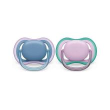 Philips Avent Ultra Air  Art.SCF085/34  Пустышка силиконовая 6-18м, BPA-Free (2 шт.)