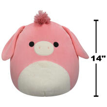 SQUISHMALLOWS W18 Plīša rotaļlieta, 35 cm