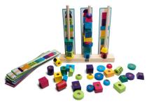 BS TOYS Aktivitāšu spēle Saliekamais tornis