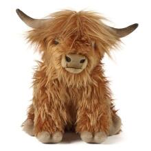 Keycraft Living Nature Highland Cow Large With Sound Art.AN341 Mīkstā rotaļlieta