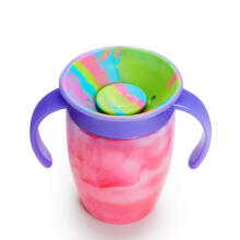 MUNCHKIN pudele, Miracle Tie Dye, Mixed Case, Tropical, 207 ml, 6m+, assort., 90317