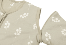 Jollein 4-seasons Art.016-541-667041 Olive Green - kokvilnas guļammaisiņš ar rokām 90cm