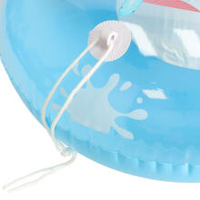 Ikonka Art.KX6097_2 BESTWAY 34037 inflatable swimming mattress children's pontoon boat mattress blue