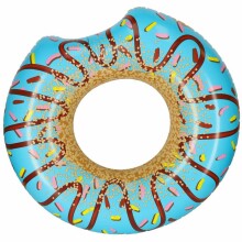 Ikonka Art.KX5003_2 BESTWAY 36118 Donut blue 107cm swimming wheel