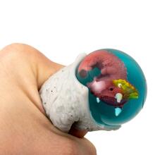 Keycraft Squeezy Dino Eggs Art.NV379 Антистрессовый мягкий силиконовый мячик