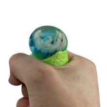 Keycraft Squeezy Dino Eggs Art.NV379 Антистрессовый мягкий силиконовый мячик