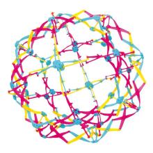 Keycraft 6841 Starburst Ball Art.SC231 Sapītā maģiskā sfēra bumba transformers