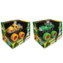 Keycraft Jungle Racers Dinosaur Friction 4x4 Truck with Sound Art.FM108 Yellow  Kravas automašīna ar skaņu