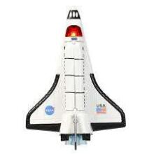 Keycraft Large Space Shuttle Light & Sound Art.DC173