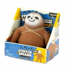 Keycraft Stretch 'N Smash Sloth Art.NV665 Mīksta antistress rotaļlieta