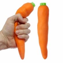 Keycraft Squishy Carrot Art.NV614 Stressivastane mänguasi