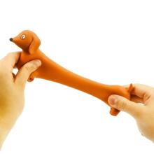 Keycraft Stretchy Sausage Dog Art.NV549 Mīksta antistresa rotaļlieta Suns
