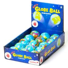 Keycraft Small Globe Sponge Ball Art.GL91 Atlecošā bumba - antistress (diametrs 6cm)