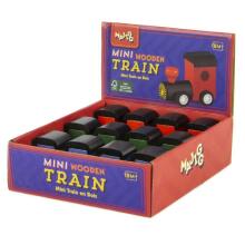 Keycraft Majigg Wooden Mini Trains Art.WD295F Деревянные аварийные машинки