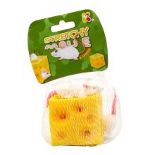 Stretchy Mouse and Cheese antistresa rotaļlieta Art.NV108