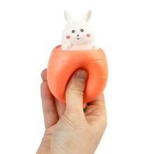 Keycraft Peek-A-Boo Bunny Art.NV580 Silikona antistresa rotaļlieta Zaķītis