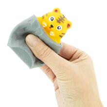 Keycraft Peek-A-Zoo Animals Art.NV667 Silikona antistresa rotaļlieta