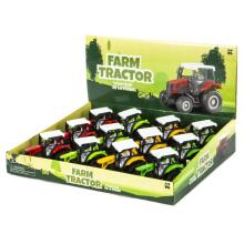 Keycraft 5591 Diecast Tractor Pullback Art.FM111 Игрушечный трактор
