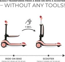 Kinderkraft  Halley Scooter Art.KRHALL00PNK0000 Rosa Pink Детский трёхколёсный самокат