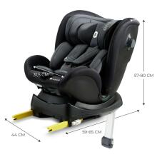 KinderKraft  XRIDER i-Size 40-125 cm Art.KCXRID00BLK0000 Black  Детское автокресло (15-36 kг)
