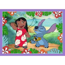 TREFL STITCH Комплект пазлов 4в1