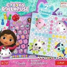 TREFL GABBY´S DOLLHOUSE Настольная игра 2 в 1